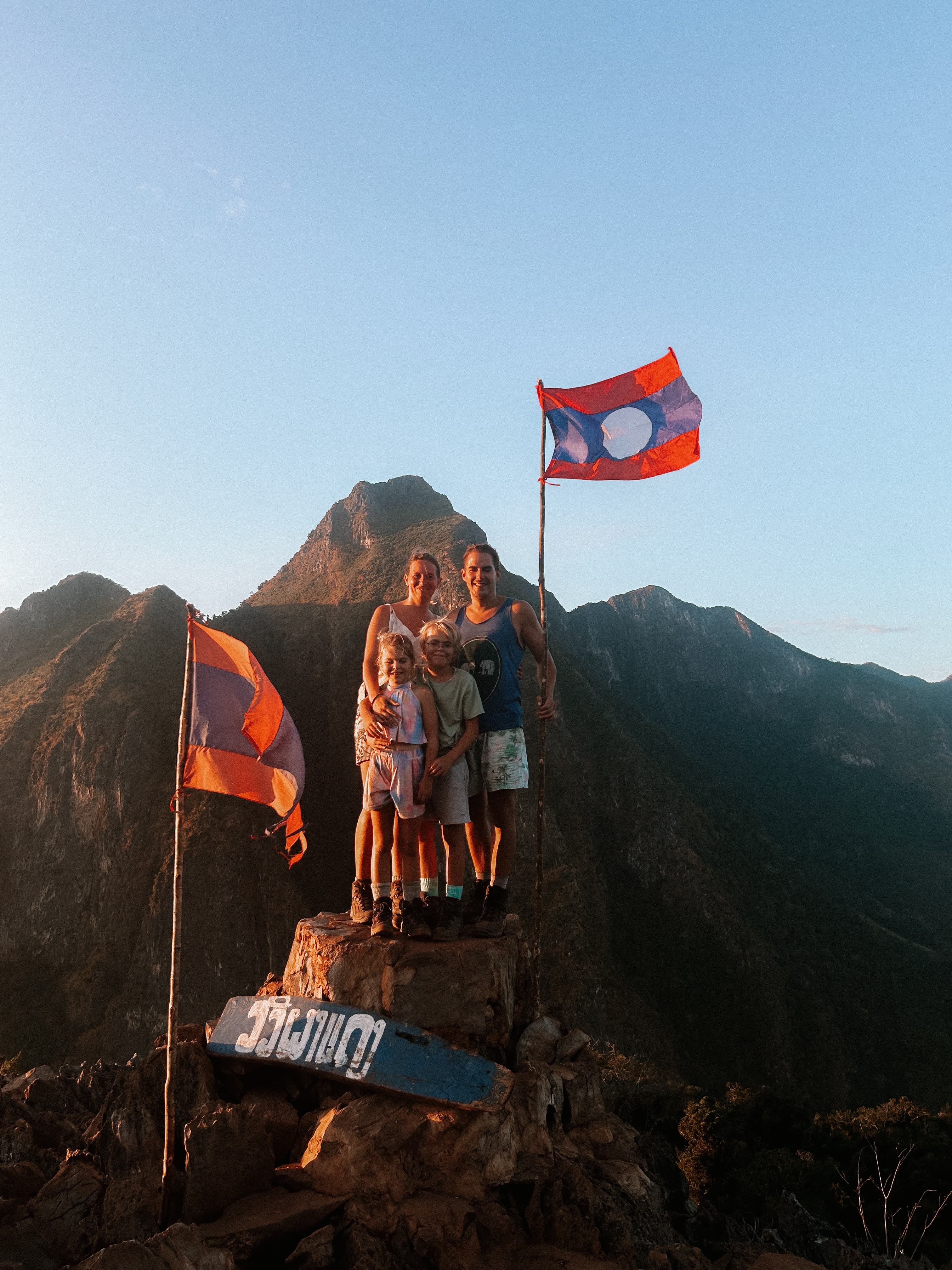 Hike naar het uitzichtpunt van Nong Khiaw